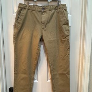 TAYLRD Men's TECH CHINO PANT (36x36) in Desert Sand
